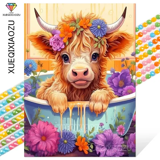 Peinture diamant Animaux modèle FDX3635