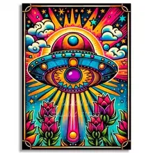 Peinture diamant Dark Art modèle KET25