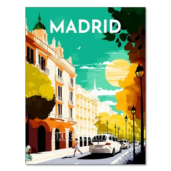 Peinture diamant Villes modèle FDX6621