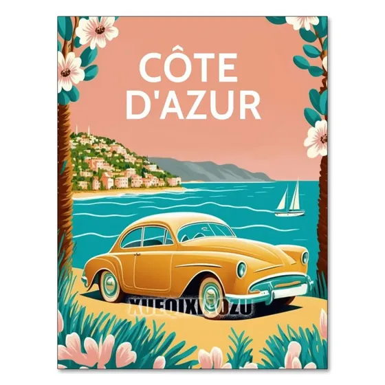 Peinture diamant Villes modèle FDX6626