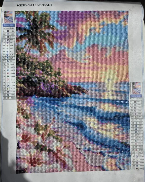 Peinture diamant Paysages d'un client Diamora